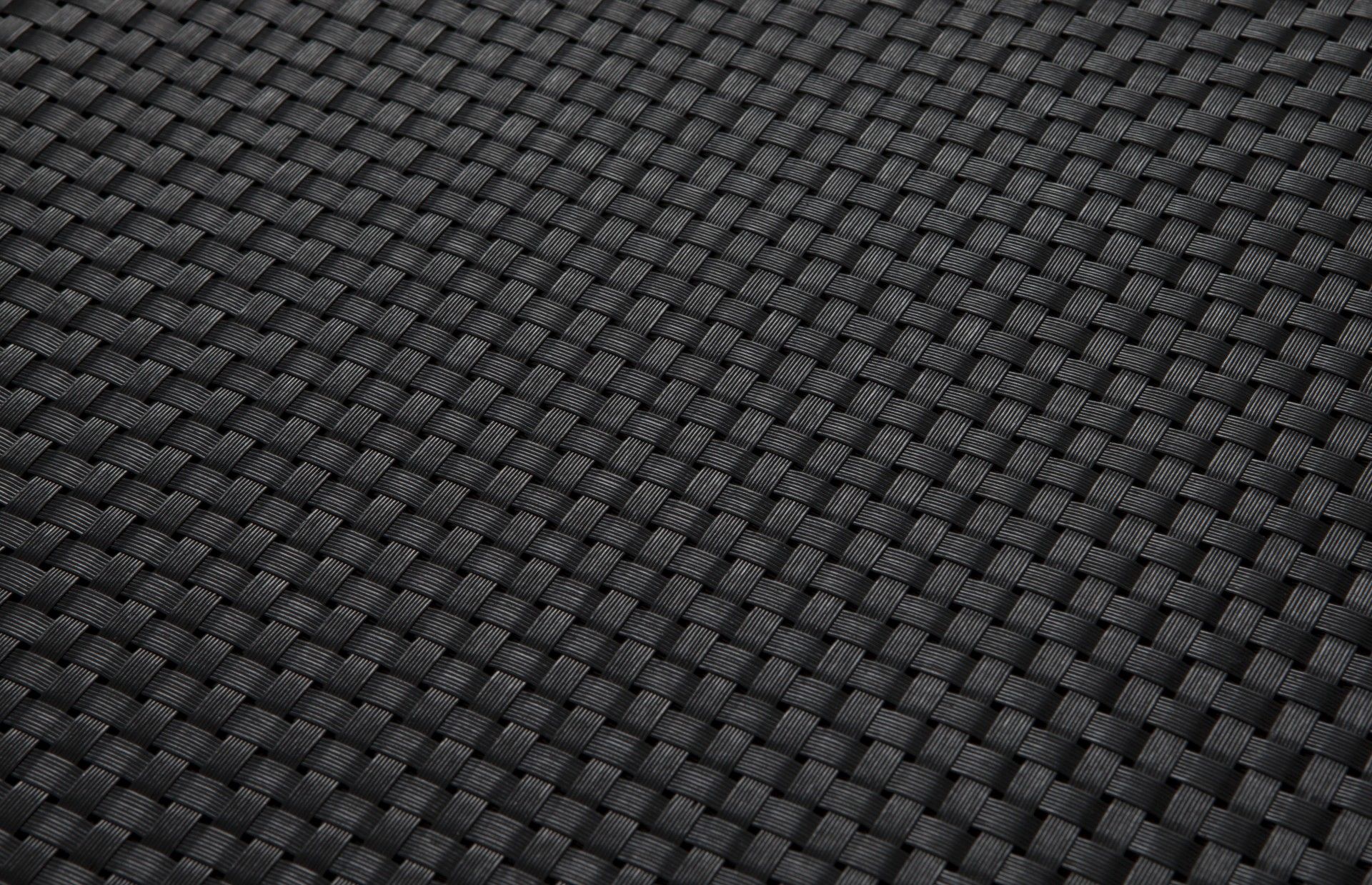 Ocultação Varandas Rattan 0.9x3m Preto