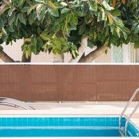 Ocultação Varandas 1x3m Castanho 160g Ocultação Varandas 1x3m Castanho 160g