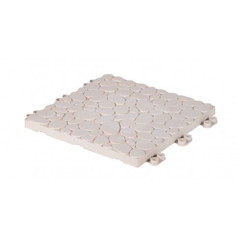 Placa De Chão Lop 30x30 Branco 9un Placa De Chão Lop 30x30 Branco 9un