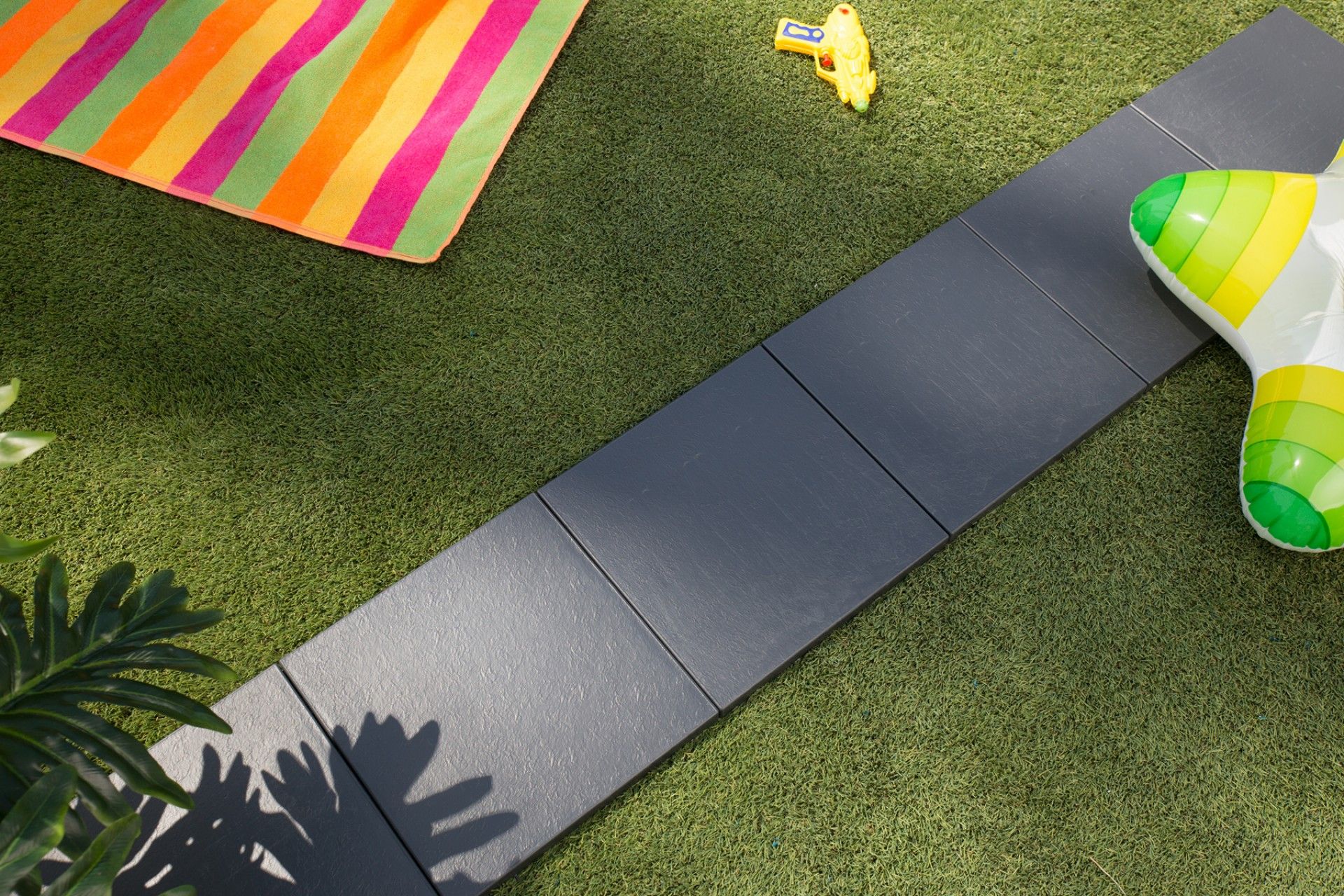 Placa De Chão Lop 30x30 Cinza 9un