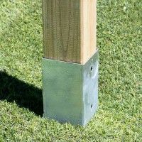 Suporte Metal P/ Poste 7x7cm Suporte Metal P/ Poste 7x7cm