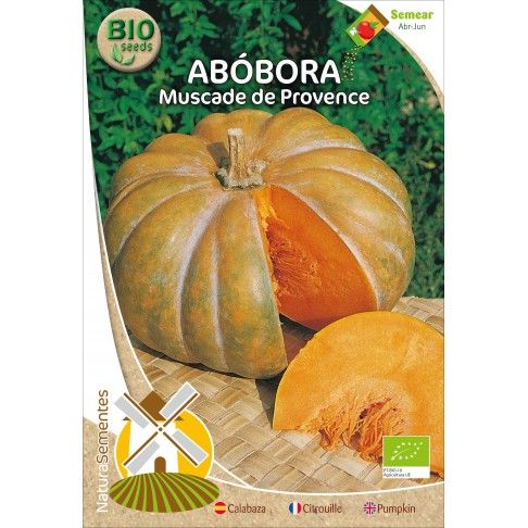 Abóbora Muscade De Provence Bio Abóbora Muscade De Provence Bio