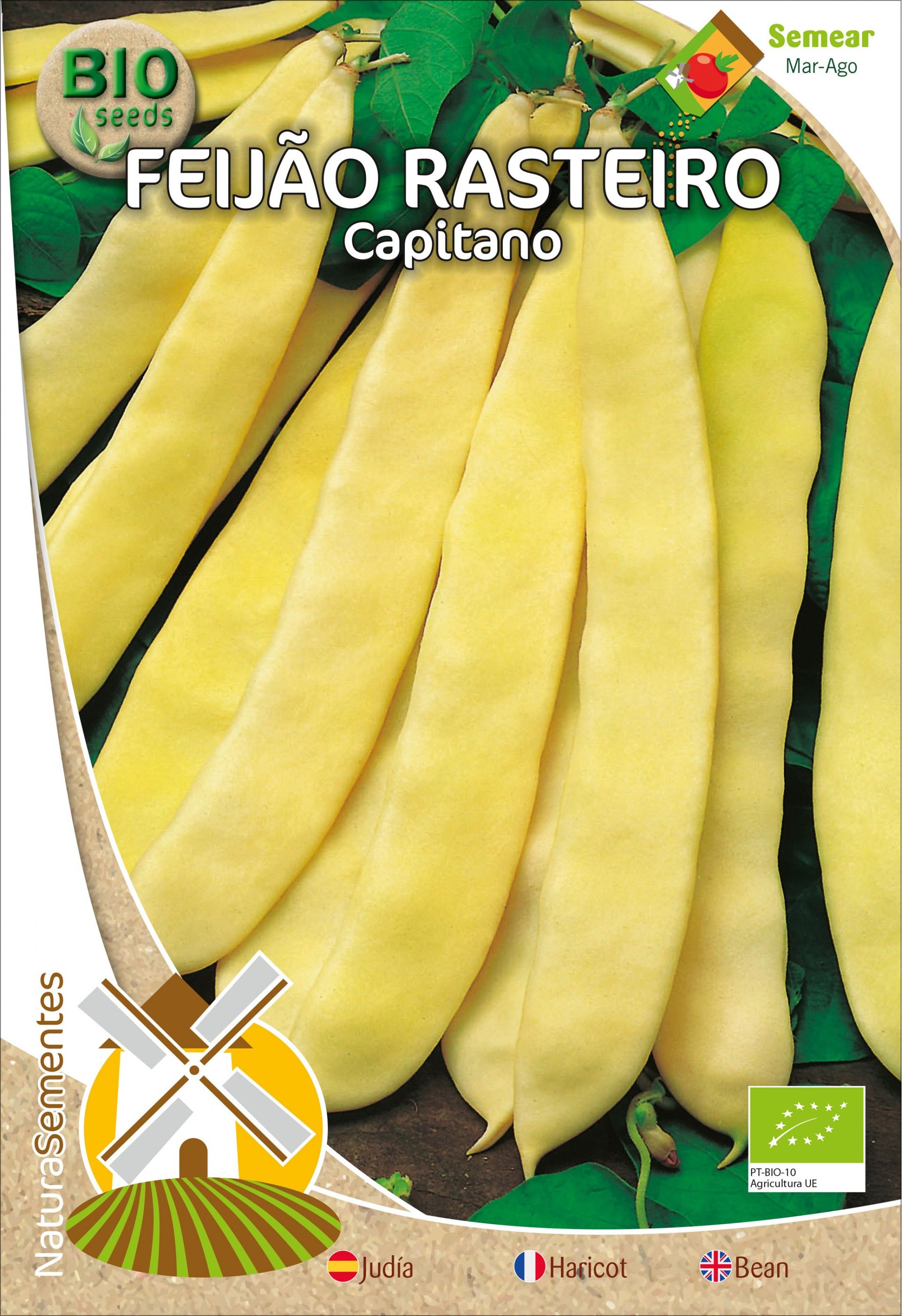 Feijão De Rasteiro Capitano Bio