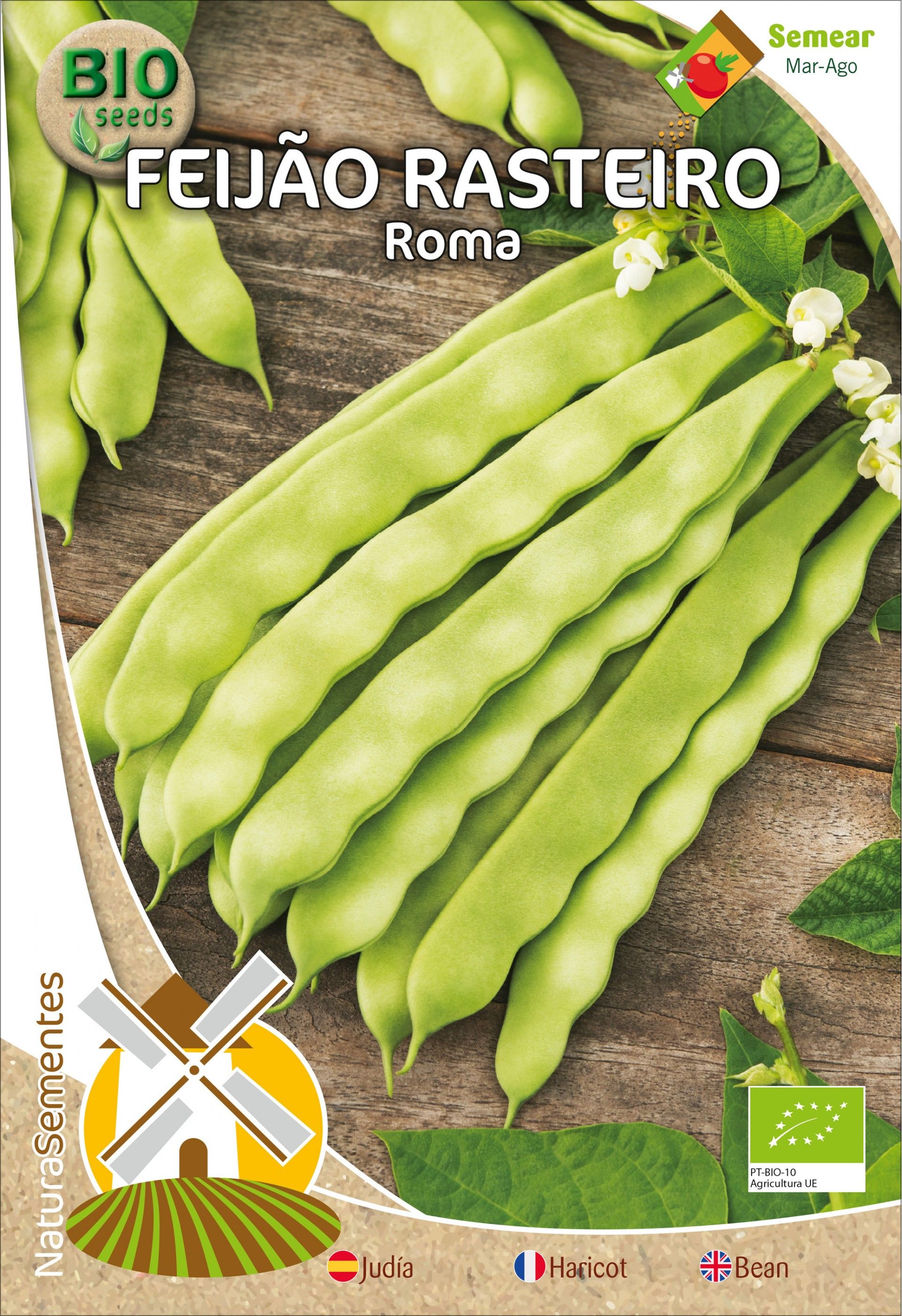 Feijão Rasteiro Roma Bio