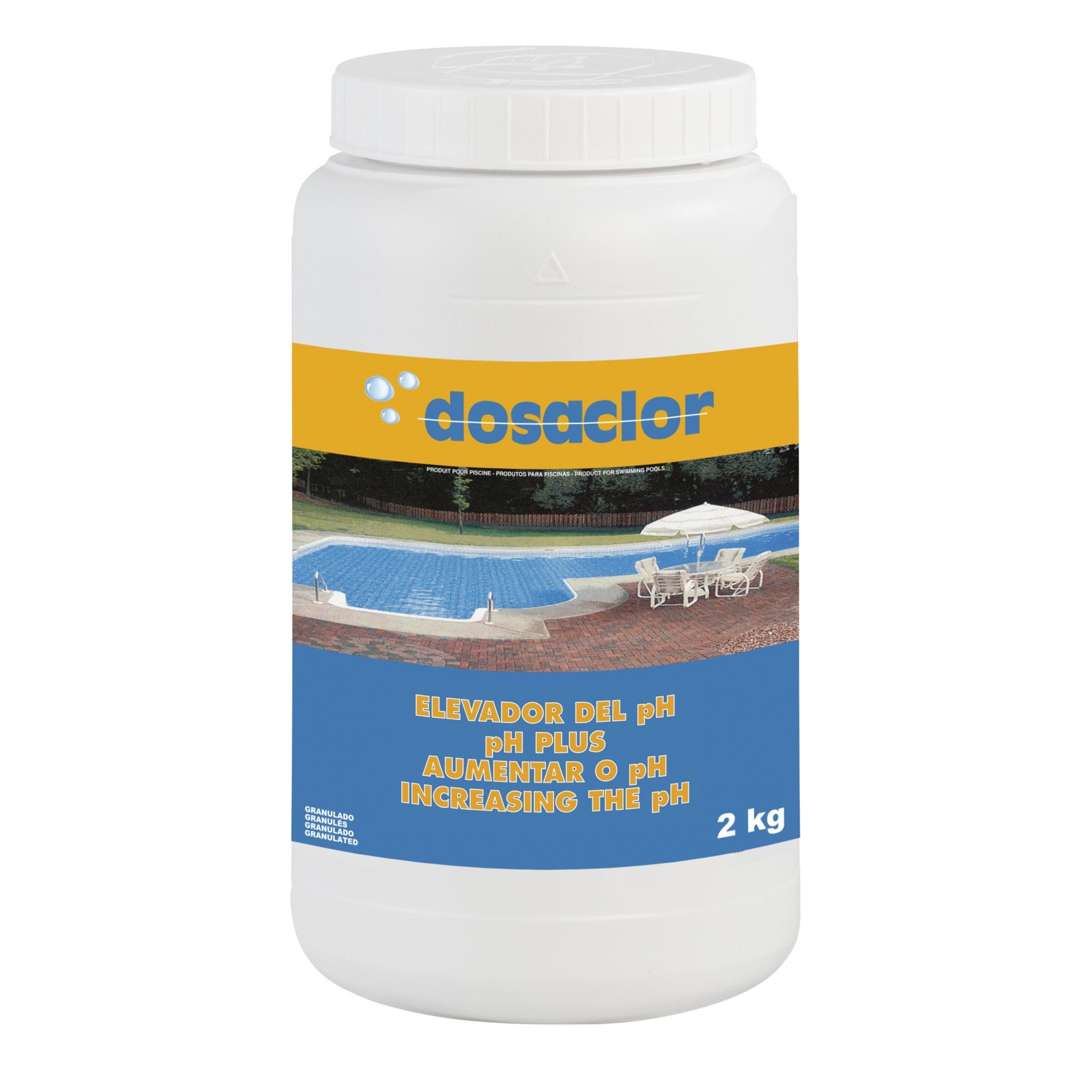 Incrementador Ph Granulado 2kg (Ph+) Dosaclor