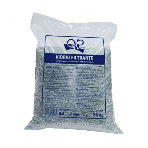 Vidro Filtrante 0,6-12mm 20kg Vidro Filtrante 0,6-12mm 20kg
