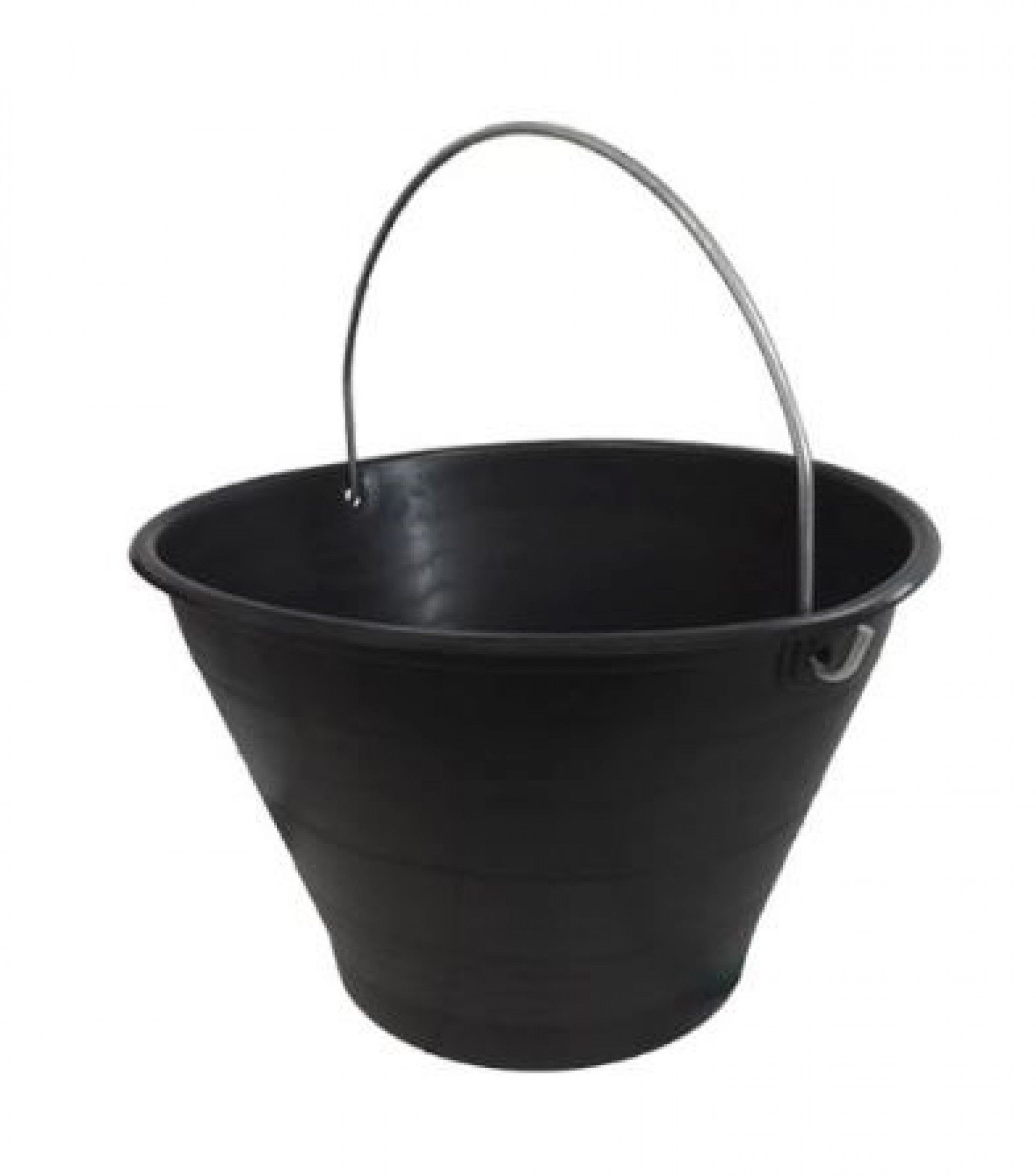 Balde Pedreiro Preto 8lt