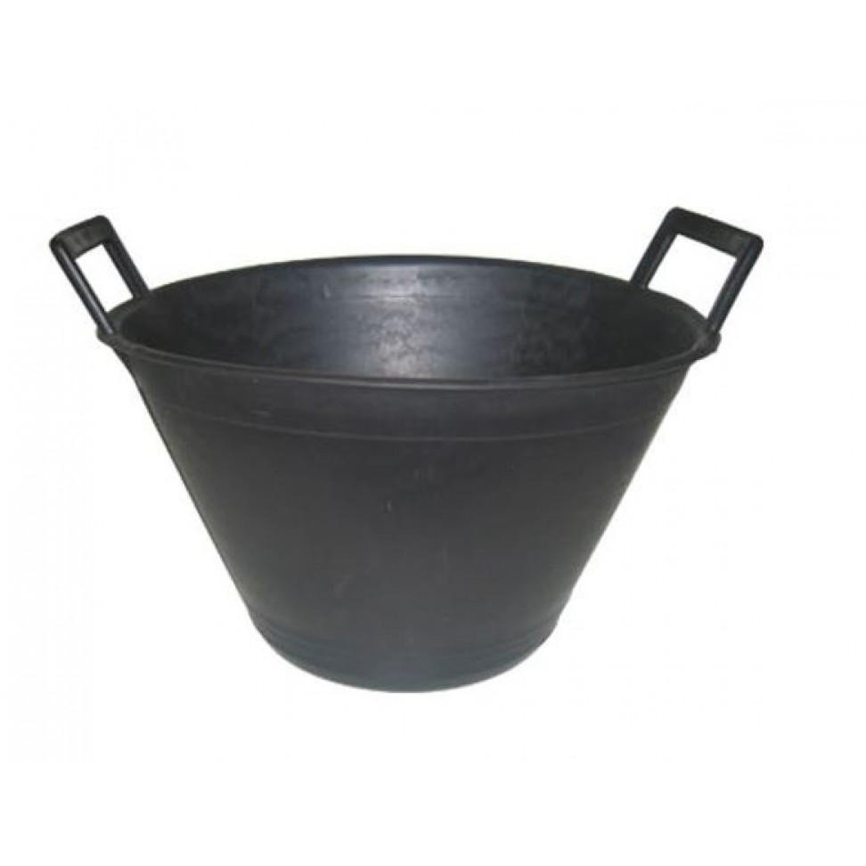 Balde Pedreiro Preto comPegas 10lt