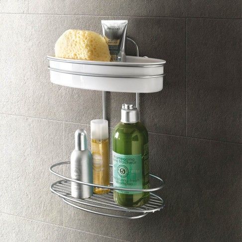 Estante Orbit 2 prateleiras 26x13x35cm Estante Orbit 2 prateleiras 26x13x35cm