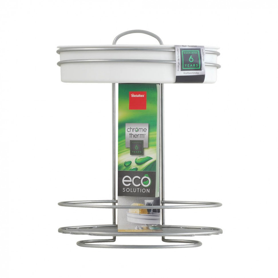 Estante Orbit 2 Prateleiras 26x13x35cm Estante Orbit 2 Prateleiras 26x13x35cm