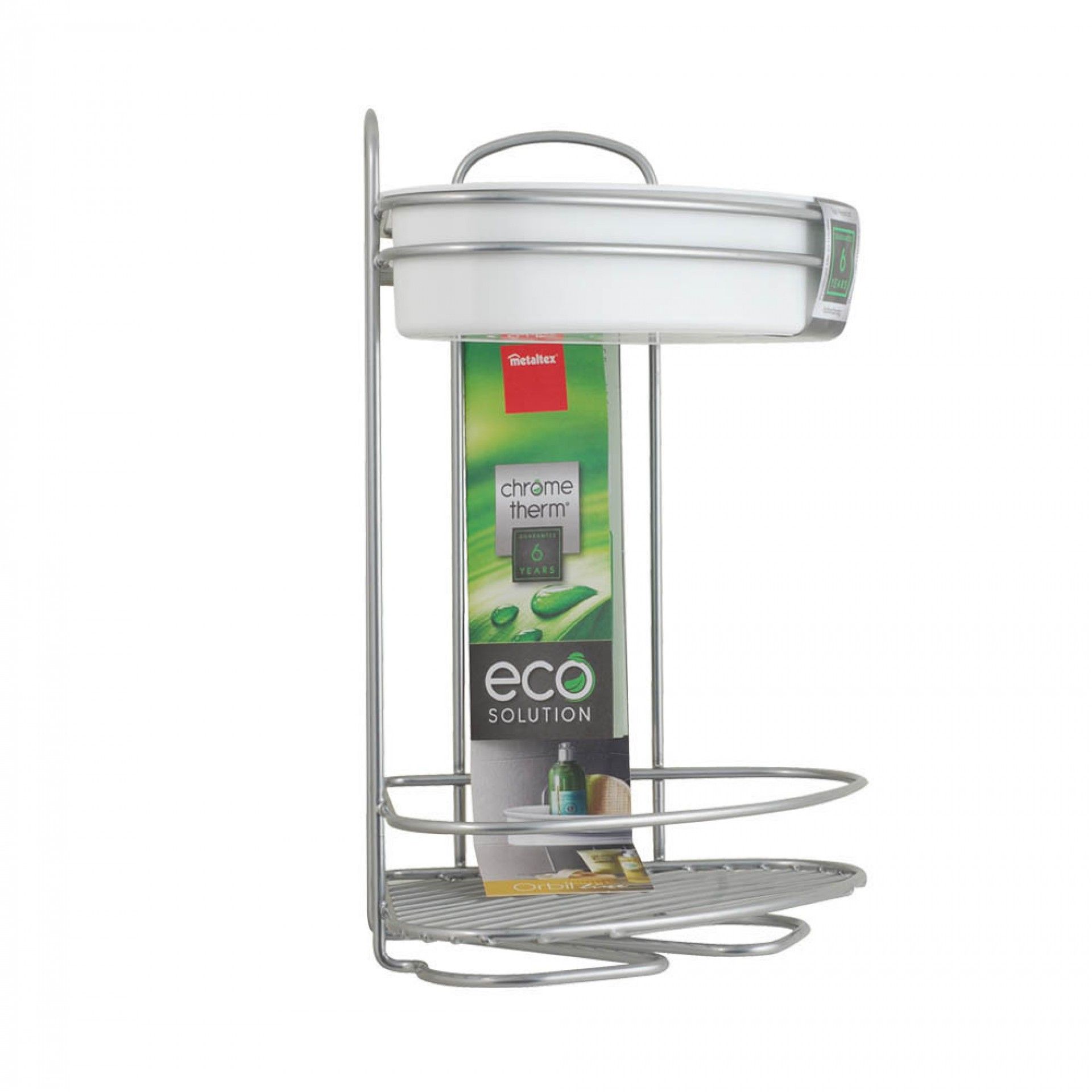 Estante Canto Orbit 2 prateleiras 21x21x35cm