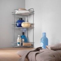 Estante Canto Onda 3 prateleiras 22x22x53cm Estante Canto Onda 3 prateleiras 22x22x53cm