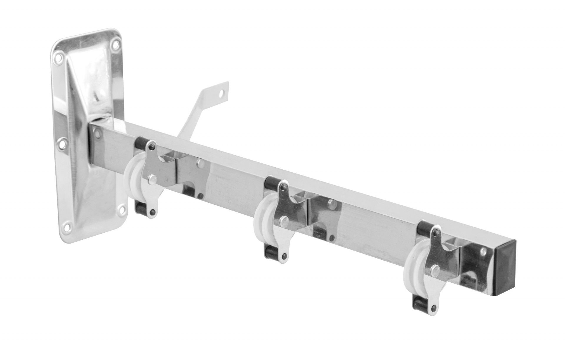 Estendal De Parede Inox 12m