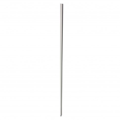 Tubo Chapa Vedação 25x25mm Branco 2m Tubo Chapa Vedação 25x25mm Branco 2m