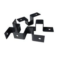 Ligação Em U P/Tubo 40x40mm Cinza Ligação Em U P/Tubo 40x40mm Cinza