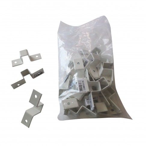 Ligação Em U P/Tubo 40x40mm Branco Ligação Em U P/Tubo 40x40mm Branco