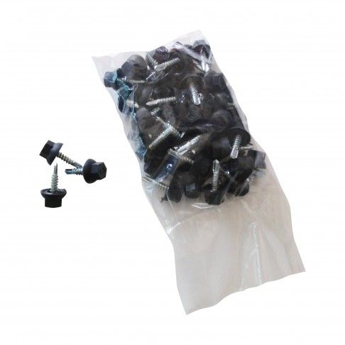 Parafusos Cinza 5,5x22mm 50un Parafusos Cinza 5,5x22mm 50un