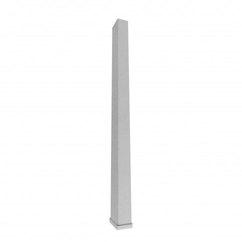 Poste Painel Branco 60x40mm C/Tp 0,63m Poste Painel Branco 60x40mm C/Tp 0,63m