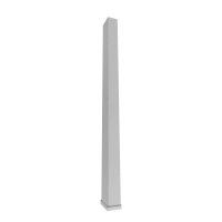 Poste Painel Branco 60x40mm C/Tp 0,63m Poste Painel Branco 60x40mm C/Tp 0,63m
