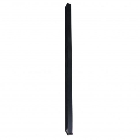 Poste Painel Cinza 60x40mm C/Tp 1,04m Poste Painel Cinza 60x40mm C/Tp 1,04m