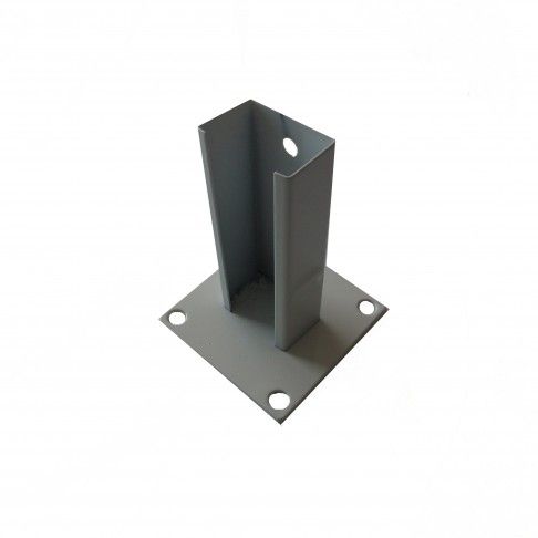 Base P/Poste 60x40mm Branco Base P/Poste 60x40mm Branco