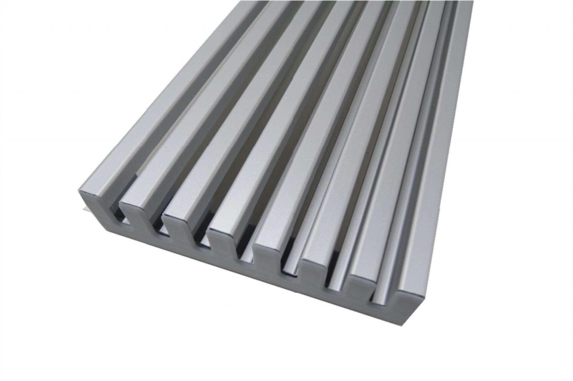 Respirador 600x125 Aluminio Natural