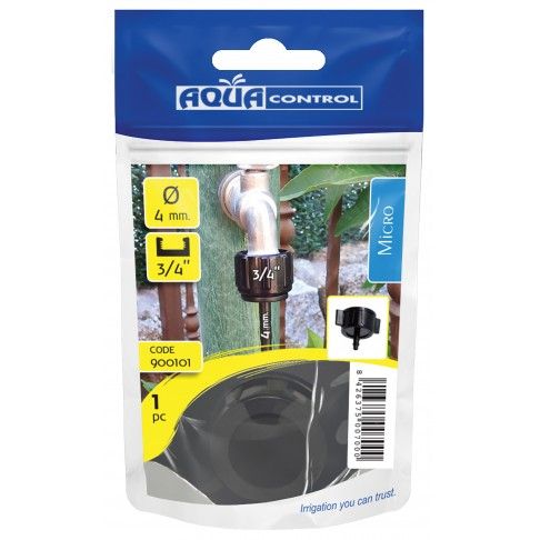 Adaptador Femea 3/4-4 Mm Adaptador Femea 3/4-4 Mm