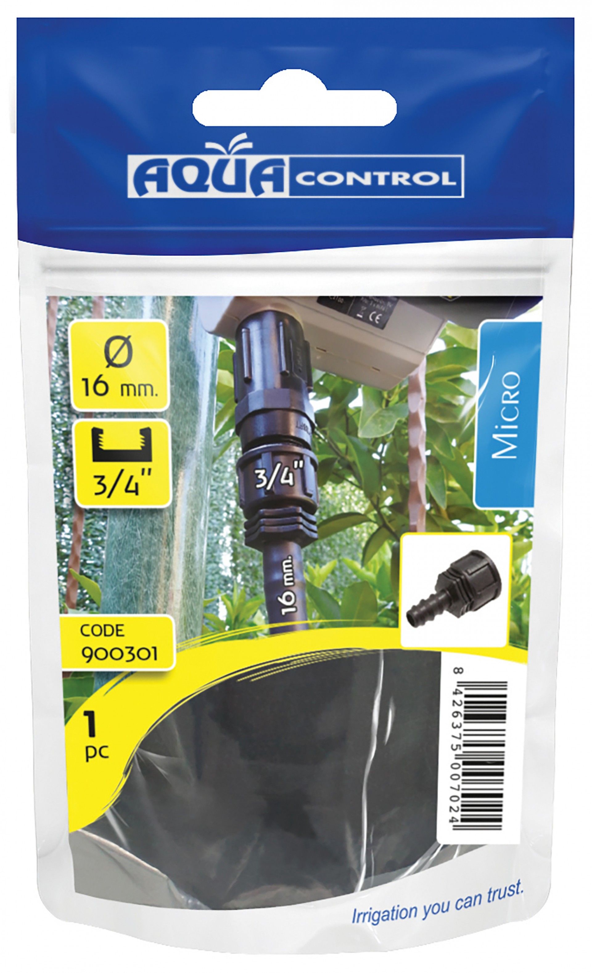 Adaptador Femea 3/4 X 16