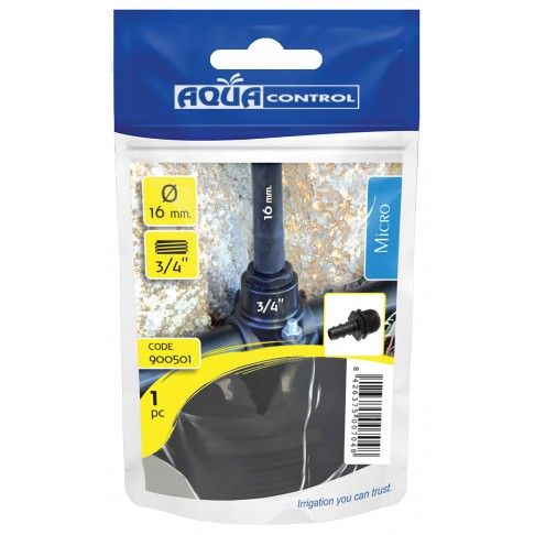 Adaptador Macho 16 X 3/4" Adaptador Macho 16 X 3/4"