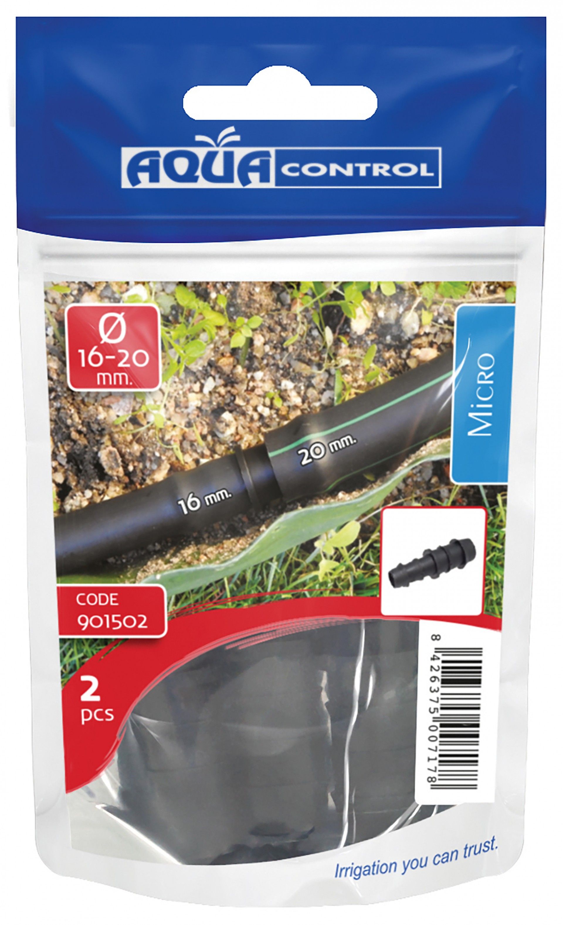 Ligação 16-20mm 2un