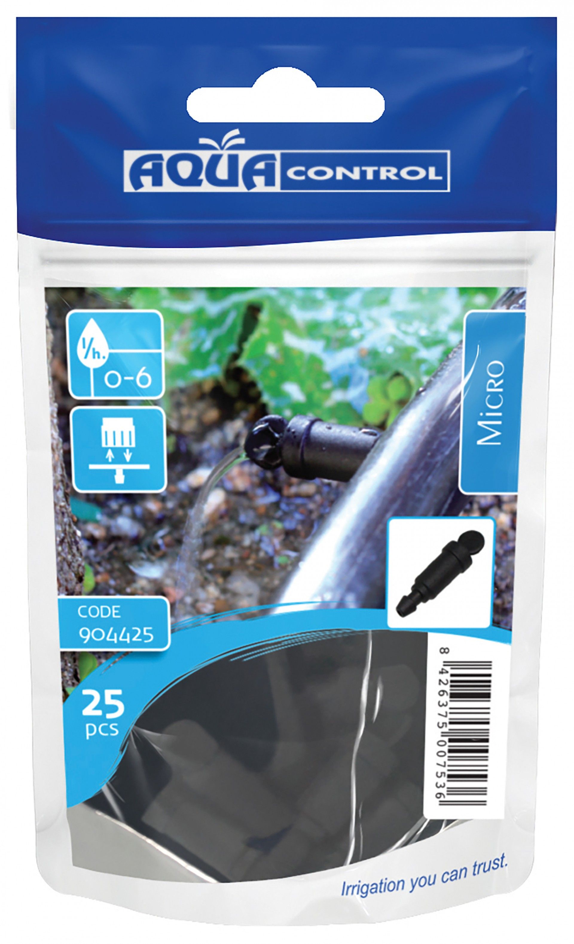 Gotejador Regulável 0-6 L/H 25un