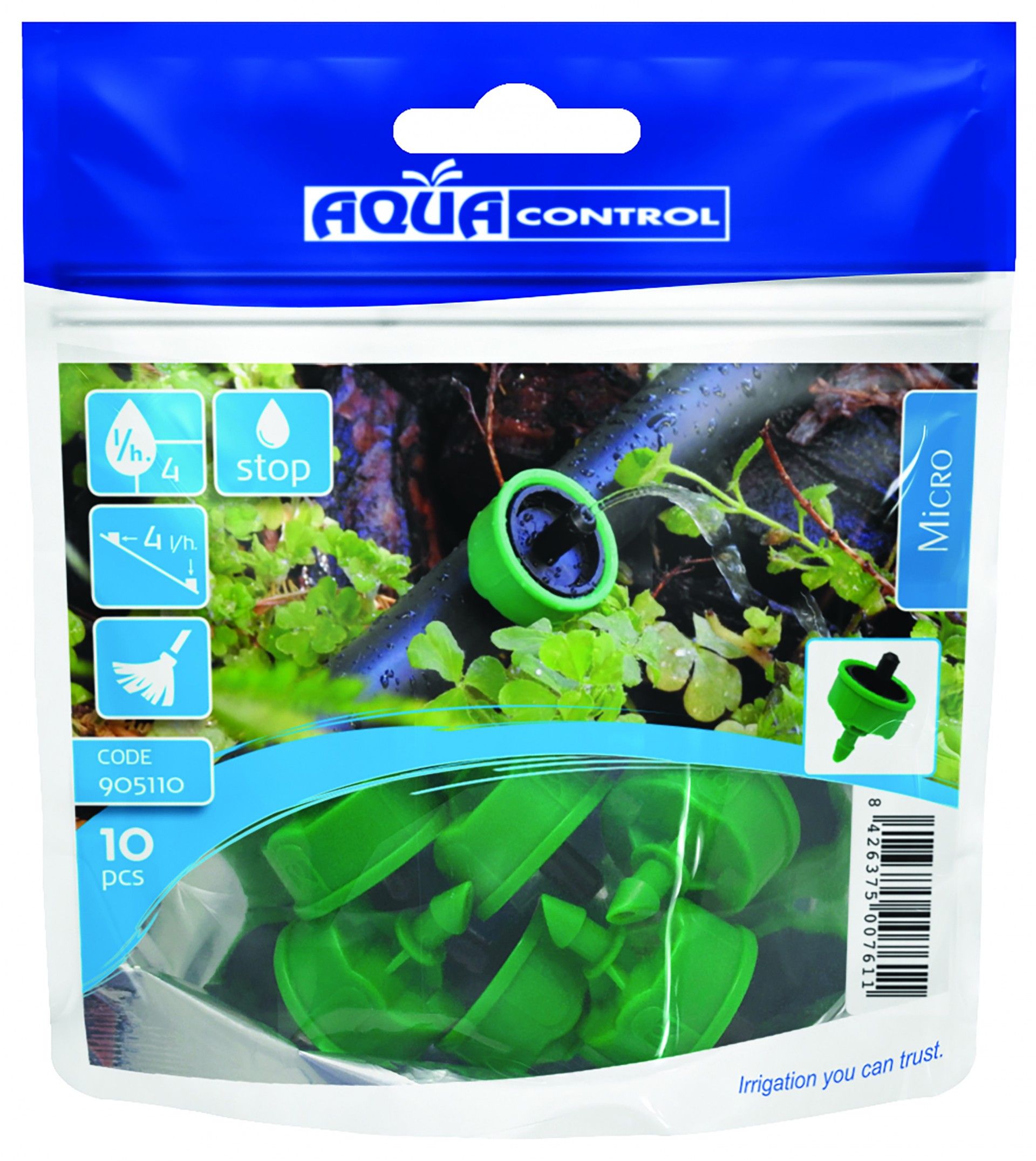 Gotejador 4 L/H 10un