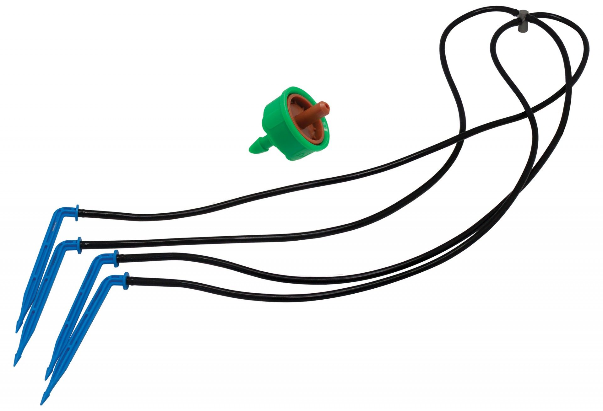 1 Kit Gotejador 8 L/H 4 Saídas