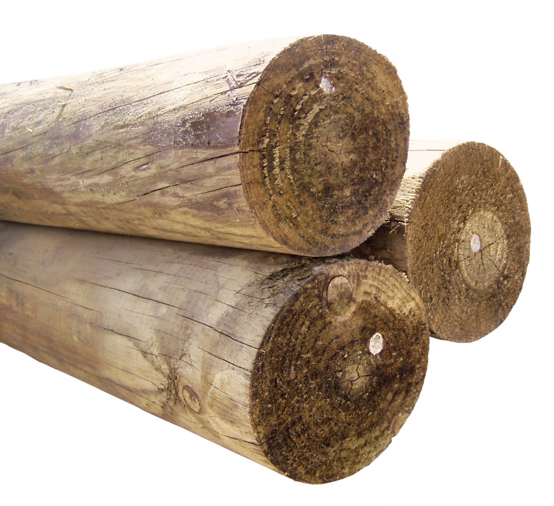 Poste Rustico D5/7,5cm - 2m