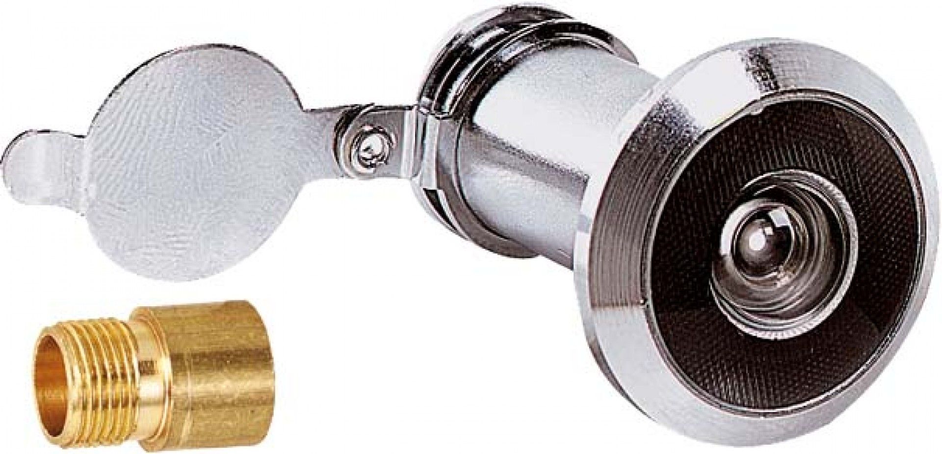 Visor Latão Cromado