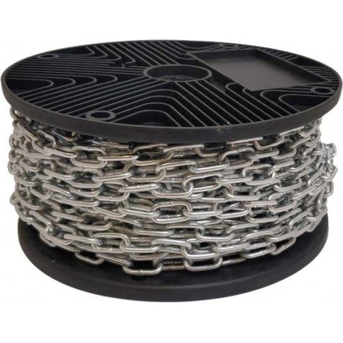 Corrente Elo Curto Zincado A-40 4mm 1m Corrente Elo Curto Zincado A-40 4mm 1m