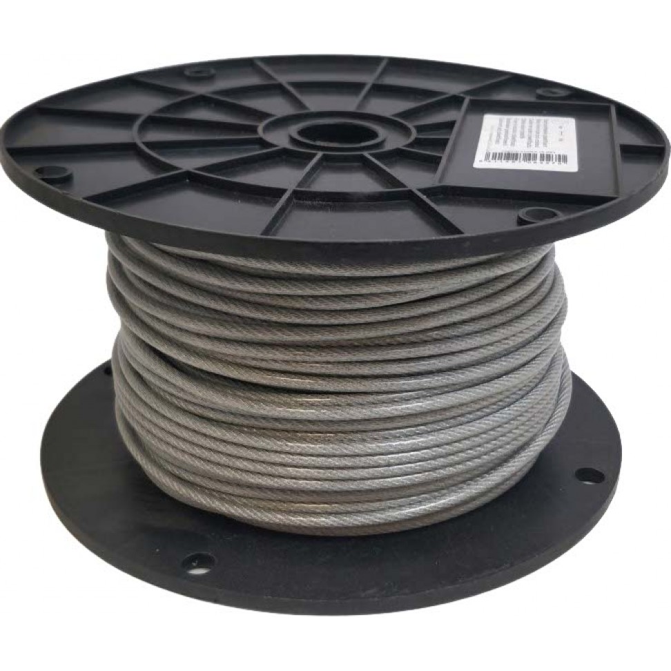 Cabo De A�o Galvanizado Ver 4mm 1m