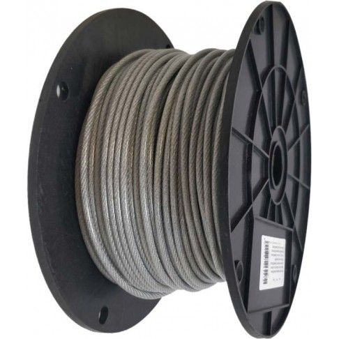Cabo De Aço Galvanizado 3mm 1m Cabo De Aço Galvanizado 3mm 1m