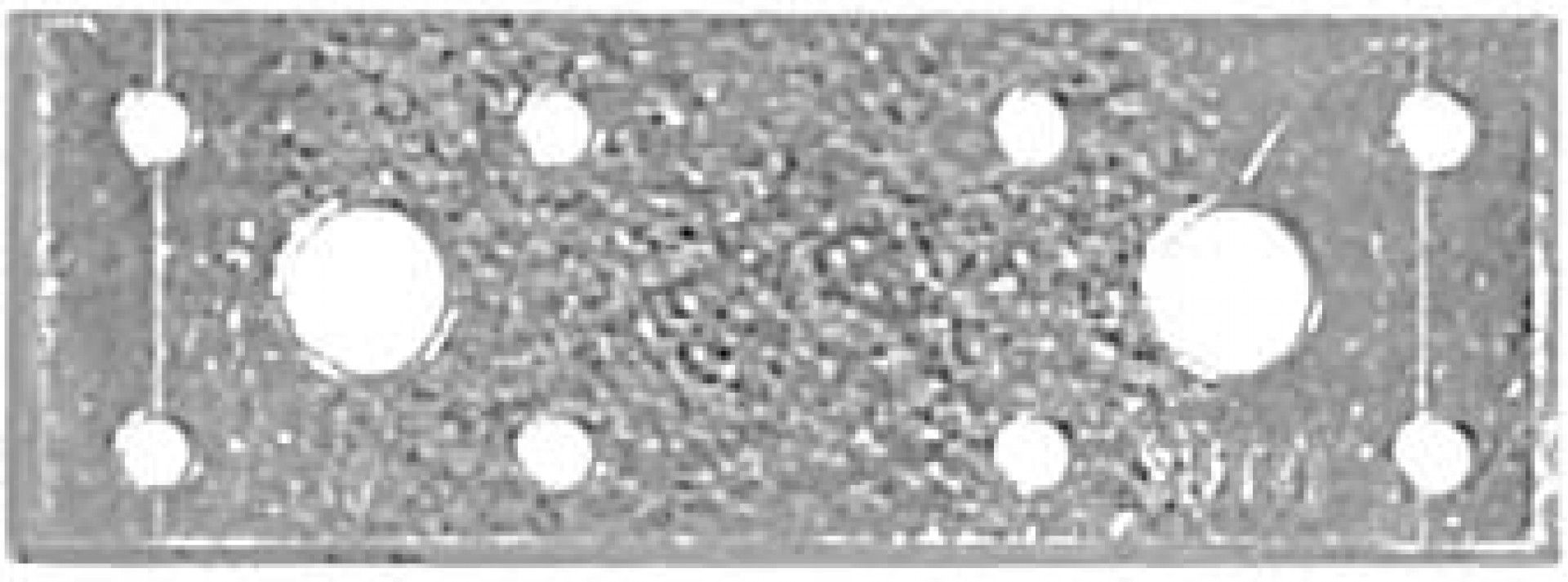 Placa De União Forte 100x35x2,5