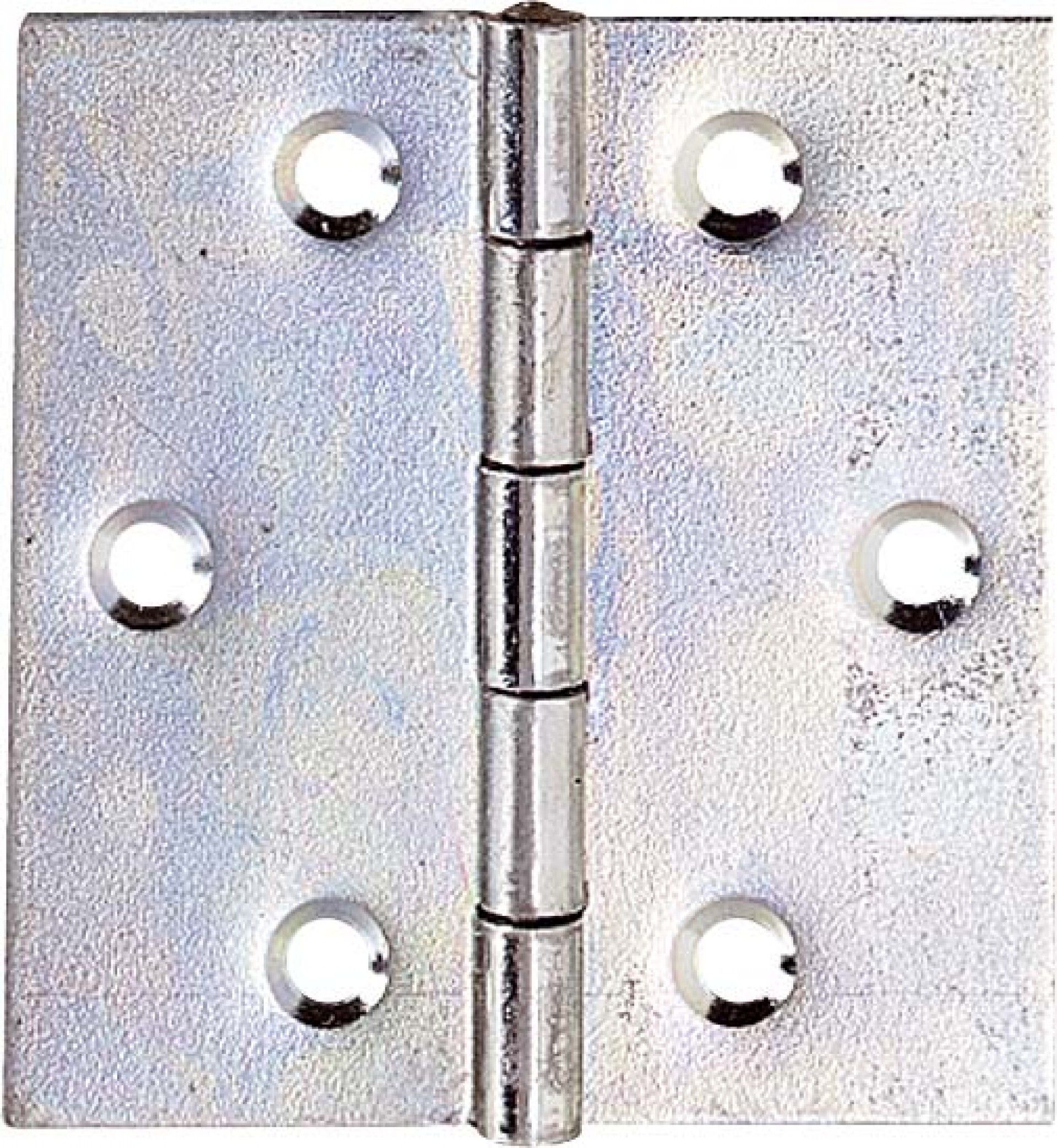 4 Dobradiças Galvizada 70x70