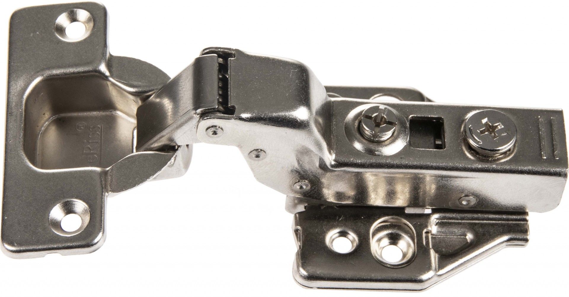 Dobradiça Ø35mm Amortecedor Curva