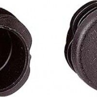 4 Ponteiras De Embutir Preto 16mm 4 Ponteiras De Embutir Preto 16mm