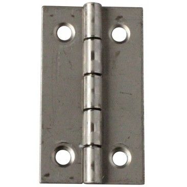 Dobradiça Inox 50x30mm 4un Dobradiça Inox 50x30mm 4un