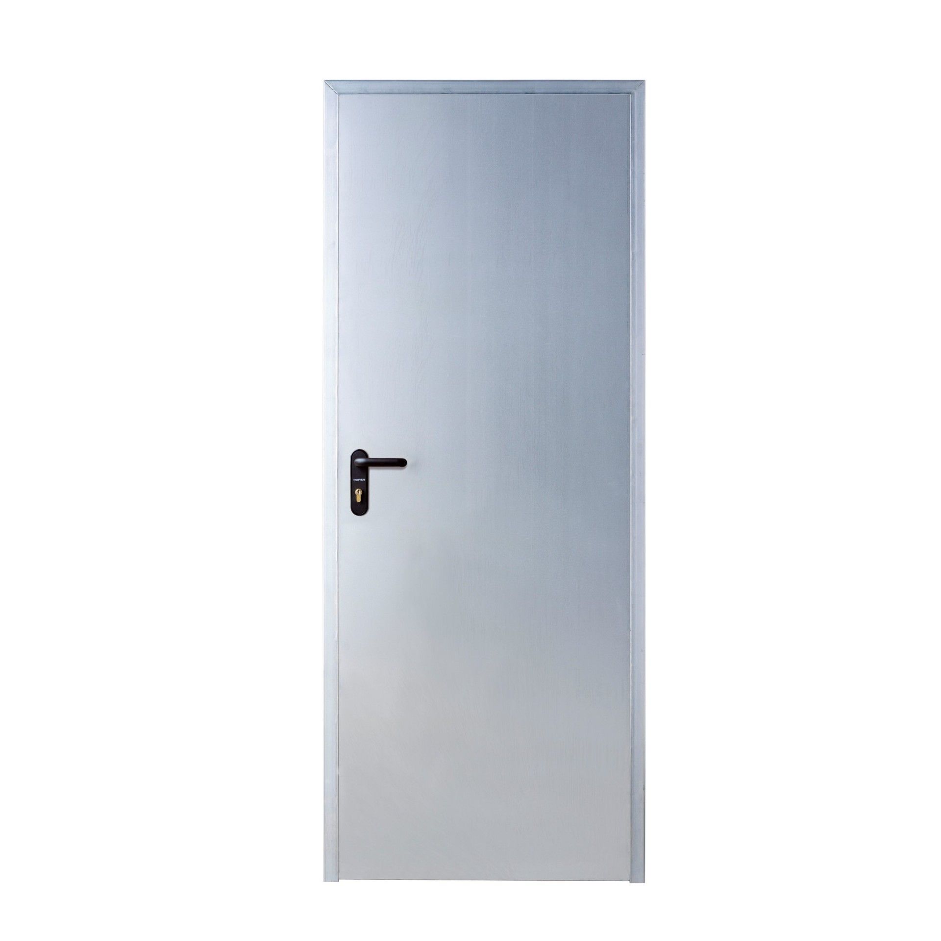 Porta Metálica Galvanizada Direita 80x210cm