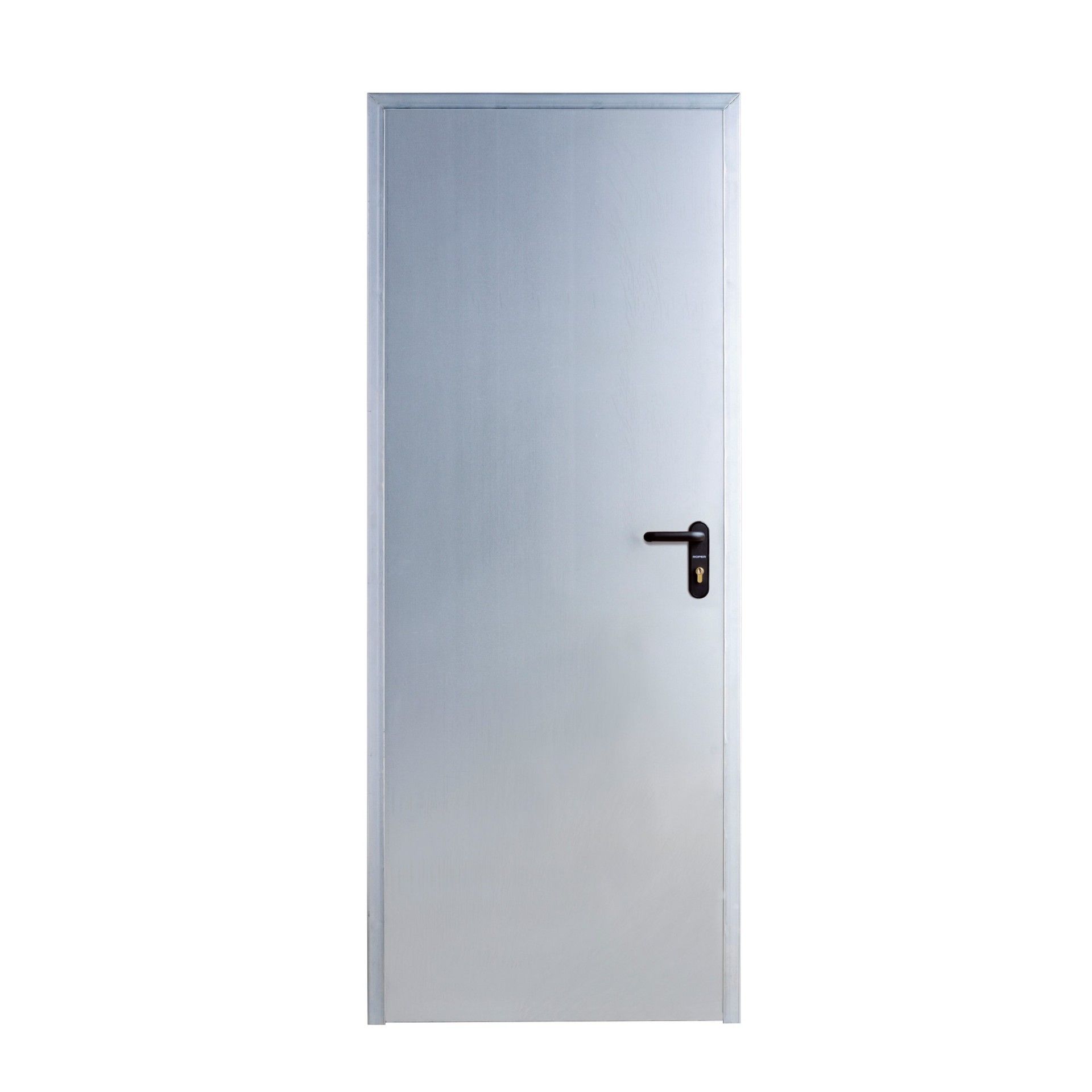 Porta Metálica Galvanizada Esquerda 80x210cm
