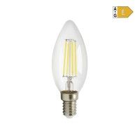 Lâmpada Fil Vela E14 6w 2700k 670lm Lâmpada Fil Vela E14 6w 2700k 670lm