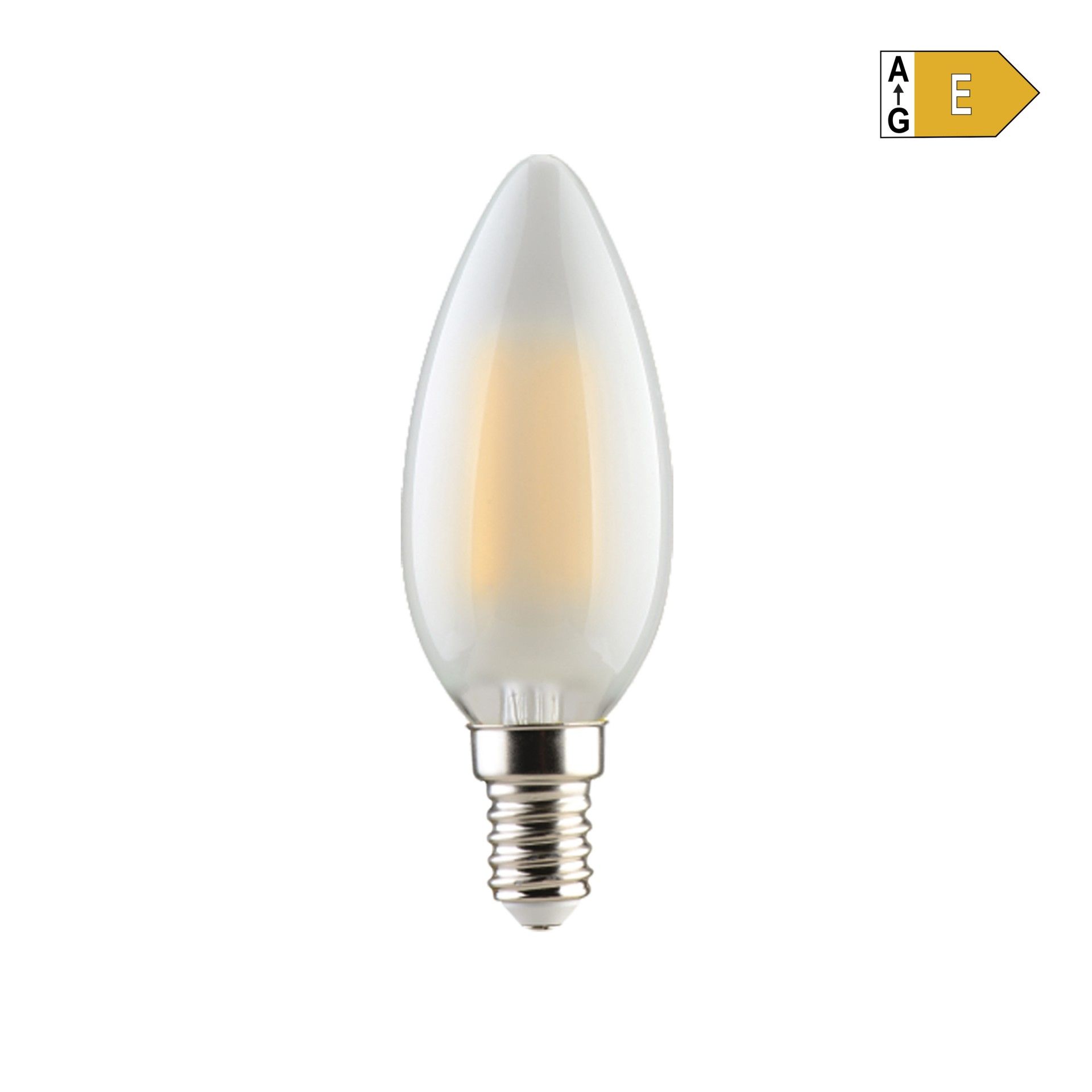 Lâmpada Fil Vela Mat E14 6w 2700k 670lm