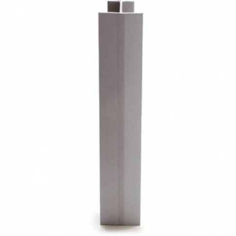 União P/Rodapé Pvc Alumínio Liso União P/Rodapé Pvc Alumínio Liso