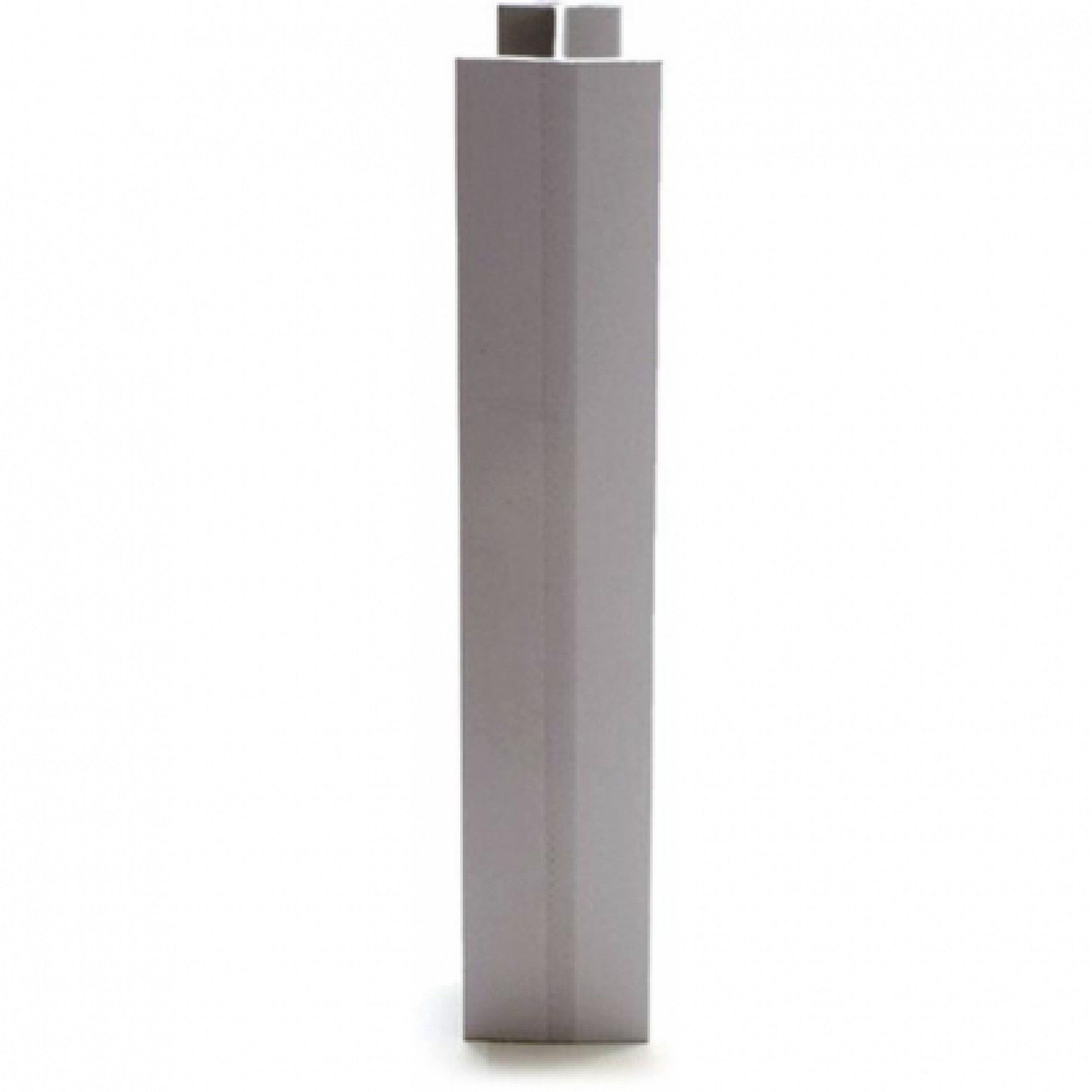 União P/Rodapé Pvc Alumínio Liso