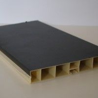 Rodapé Pvc Preto Mate 400x15cm Rodapé Pvc Preto Mate 400x15cm
